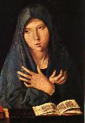 Virgin of the Annunciation fvv, Antonello da Messina